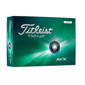 Titleist AVX Golfbold - Hvid