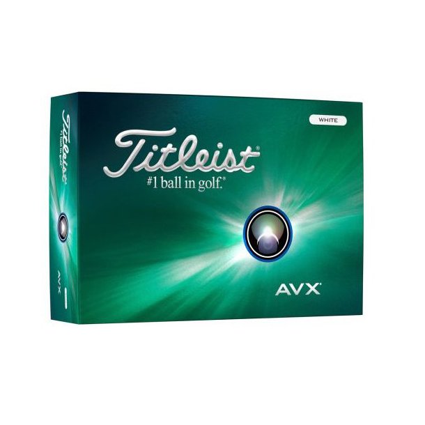 Titleist AVX Golfbold - Hvid