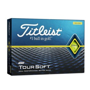 Titleist Tour Soft Golfbolde - Gul