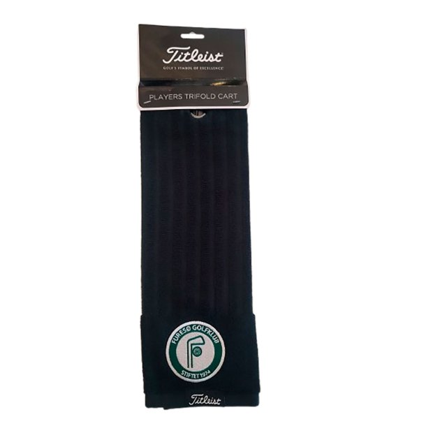 Titleist Hndklde med Fures Golfklub Logo - Sort