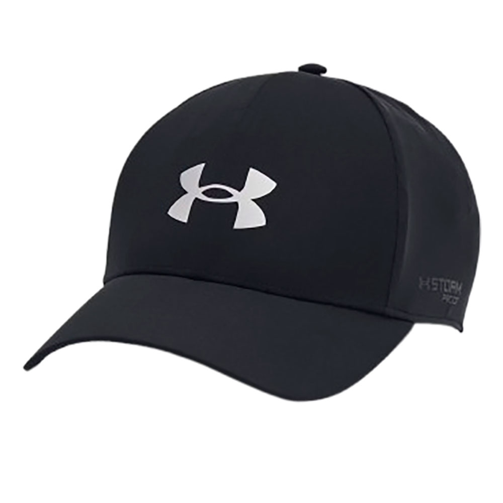 Under Armour Driver Regn Stretch Fit Herre Cap - Sort M/L Sort