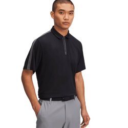 Under Armour Drive Zip Herre Polo - Sort*