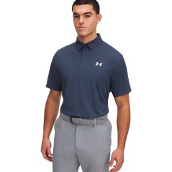 Under Armour Tee To Green Pique Herrepolo - Mrkegr