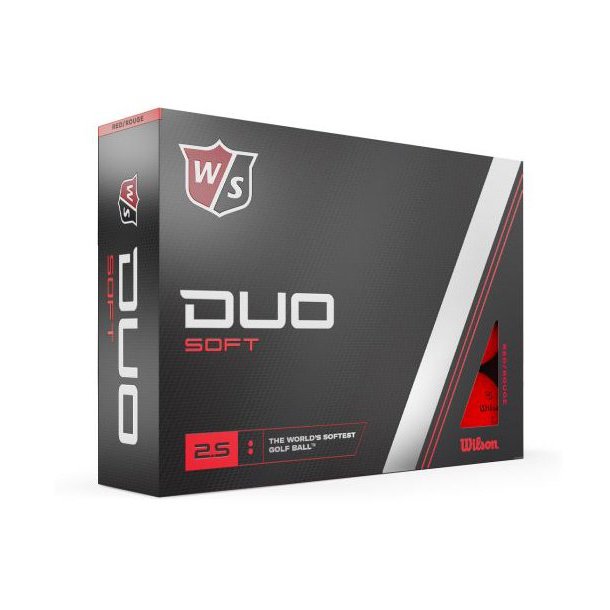 Wilson Duo Soft Golfbold - Rd