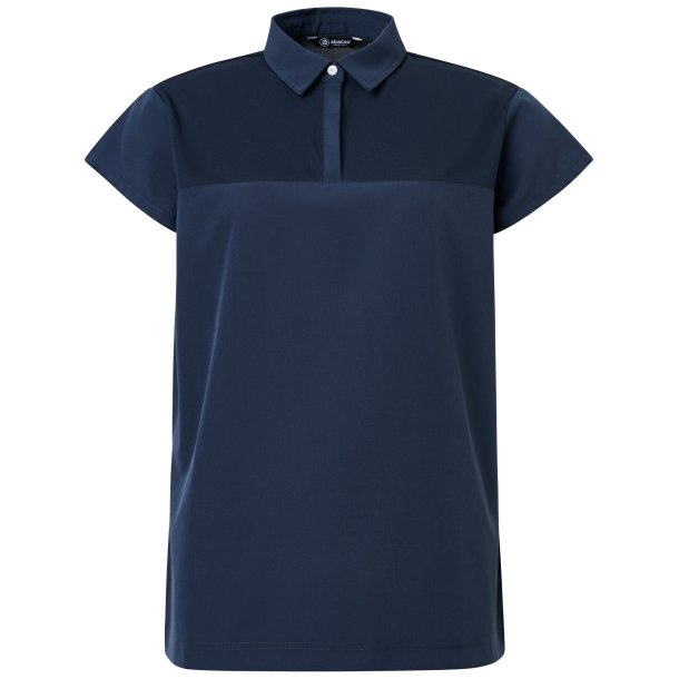 Abacus Manga Loosefit Cupsleeve Dame Polo - Navy