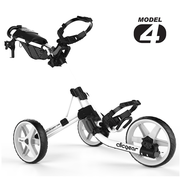 Clicgear 4.0 Trolley - Hvid 