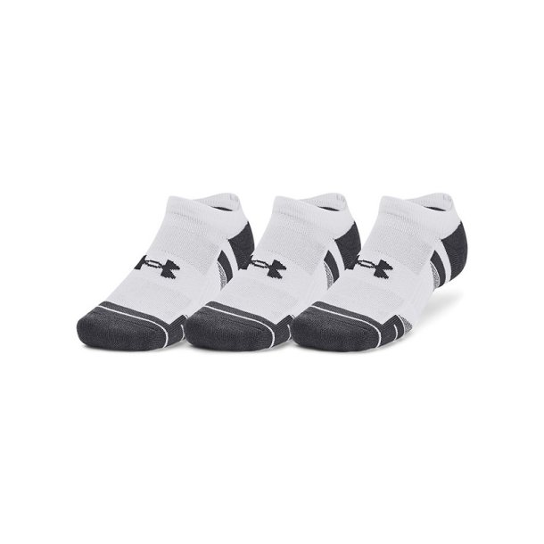 Under Armour Performance Tech Ankelsokker (3 Par) - Hvid