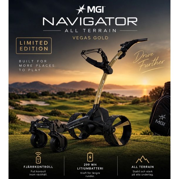 MGI Zip X7 Navigator All Terrain Elvogn -LIMITED EDITION GOLD