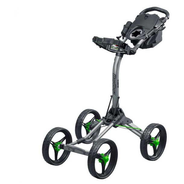 BagBoy Quad XL Golfvogn - Gr/Lime
