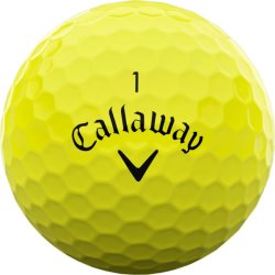 Callaway Supersoft Golfbolde - Gul