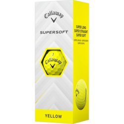 Callaway Supersoft Golfbolde - Gul
