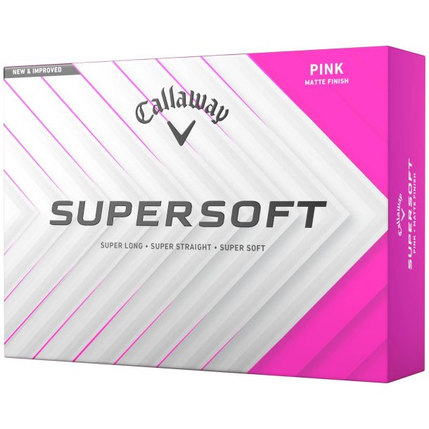 Callaway Supersoft Golfbold - Pink