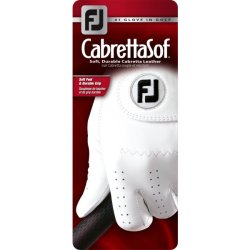 Footjoy FJ CabrettaSof Golfhandske Skind - Hvid