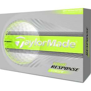 Taylormade Tour Response Stripe Yellow Golfbolde 2026
