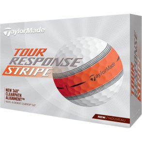 Taylormade Tour Response Stripe Golfbolde Orange*