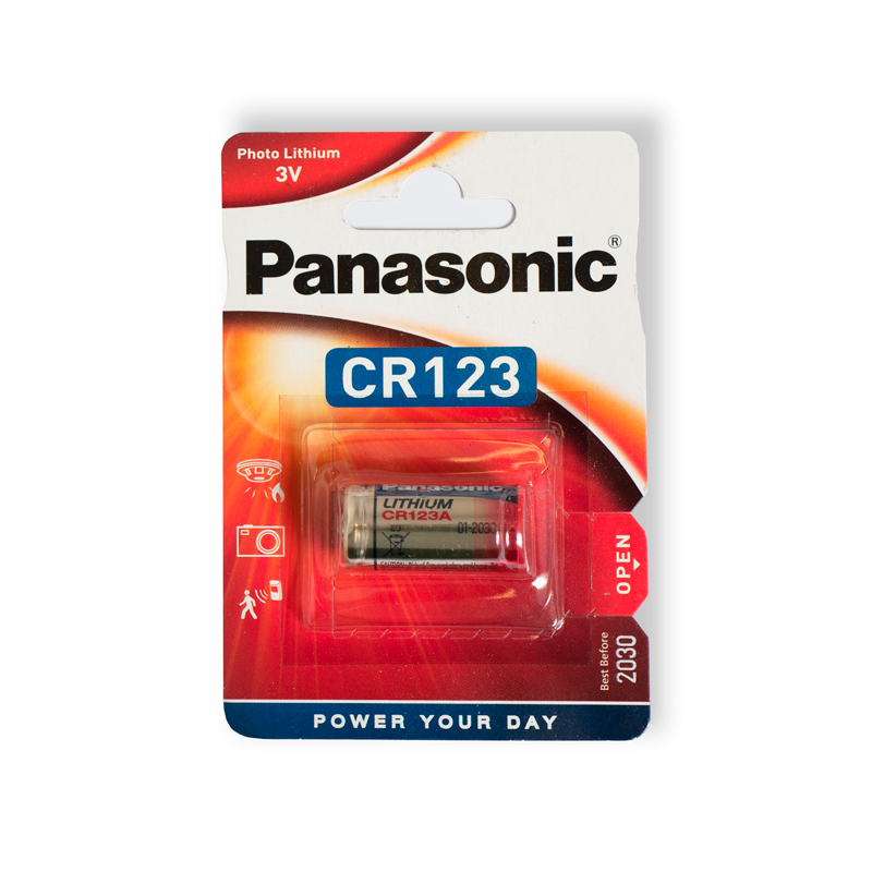 Panasonic CR123,3V Lithium Batteri til Bushnell Tour Hybrid Afstandsmåler